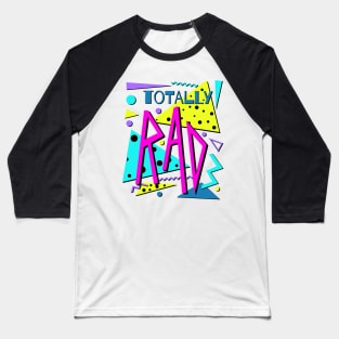 Totally Rad 80's Workout Gym Retro Baseball T-Shirt